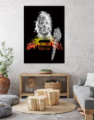 Happy Halloween by Dale Hutchinson on GIANT ART - black vector illustration