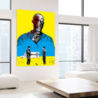 Breaking bad Gus Fring by Paola Morpheus on GIANT ART - blue digital painting