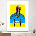 Breaking bad Gus Fring by Paola Morpheus on GIANT ART - blue digital painting