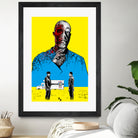 Breaking bad Gus Fring by Paola Morpheus on GIANT ART - blue digital painting