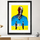 Breaking bad Gus Fring by Paola Morpheus on GIANT ART - blue digital painting