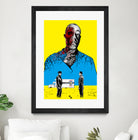 Breaking bad Gus Fring by Paola Morpheus on GIANT ART - blue digital painting