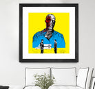 Breaking bad Gus Fring by Paola Morpheus on GIANT ART - blue digital painting