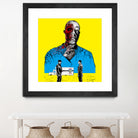 Breaking bad Gus Fring by Paola Morpheus on GIANT ART - blue digital painting