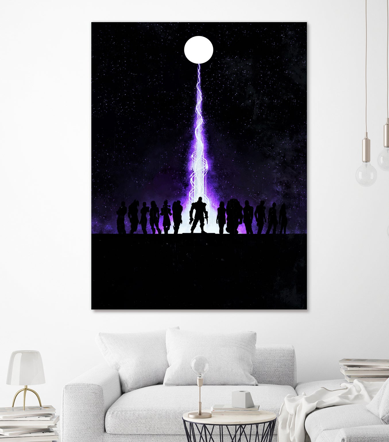 Mass Effect Vintage Poster by SucculentBurger Zolich on GIANT ART - blue character design