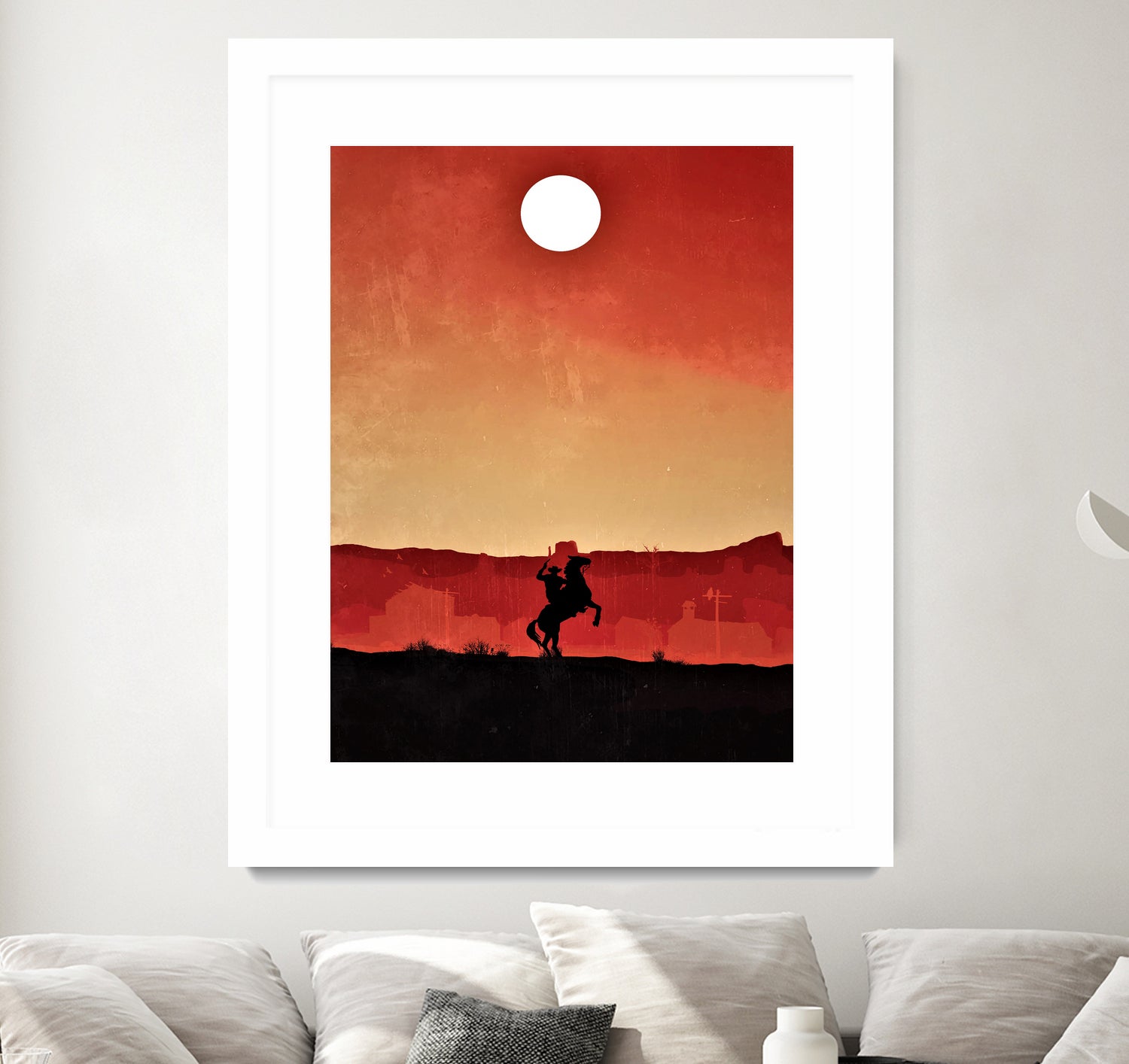 Red Dead Redemption Vintage Poster by SucculentBurger Zolich on GIANT ART - red character design