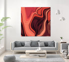 Lava Marble 024 by Jelena Obradovic on GIANT ART - red vector illustration