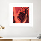 Lava Marble 024 by Jelena Obradovic on GIANT ART - red vector illustration