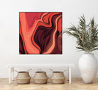 Lava Marble 024 by Jelena Obradovic on GIANT ART - red vector illustration