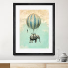 ballon elephant by Vin Zzep on GIANT ART - white digital painting