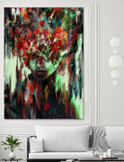 Chaotic Mind by Francis Mi Oza on GIANT ART - black digital painting