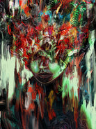 Chaotic Mind by Francis Mi Oza on GIANT ART - black digital painting