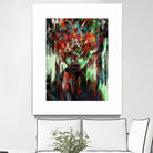 Chaotic Mind by Francis Mi Oza on GIANT ART - black digital painting