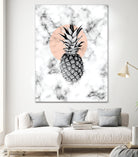 Marble Pineapple 053 by Jelena Obradovic on GIANT ART - white vector illustration