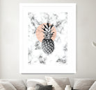 Marble Pineapple 053 by Jelena Obradovic on GIANT ART - white vector illustration