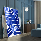 Tide V by Stevyn Llewellyn on GIANT ART - blue digital painting