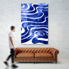 Tide V by Stevyn Llewellyn on GIANT ART - blue digital painting