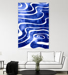 Tide V by Stevyn Llewellyn on GIANT ART - blue digital painting