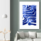 Tide V by Stevyn Llewellyn on GIANT ART - blue digital painting