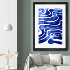 Tide V by Stevyn Llewellyn on GIANT ART - blue digital painting