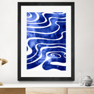 Tide V by Stevyn Llewellyn on GIANT ART - blue digital painting