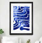 Tide V by Stevyn Llewellyn on GIANT ART - blue digital painting