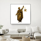 CHANEL OR LOUIS VUITON / LADY OF JUSTICE by Michael Benisty on GIANT ART - white photo illustration