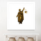 CHANEL OR LOUIS VUITON / LADY OF JUSTICE by Michael Benisty on GIANT ART - white photo illustration