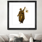 CHANEL OR LOUIS VUITON / LADY OF JUSTICE by Michael Benisty on GIANT ART - white photo illustration