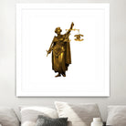 CHANEL OR LOUIS VUITON / LADY OF JUSTICE by Michael Benisty on GIANT ART - white photo illustration