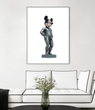 MICKEY MANEKKEN PISS by Michael Benisty on GIANT ART - white photo illustration