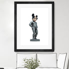 MICKEY MANEKKEN PISS by Michael Benisty on GIANT ART - white photo illustration