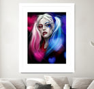 Harley Quinn by Dmitry Belov on GIANT ART - black digital painting