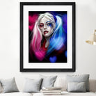 Harley Quinn by Dmitry Belov on GIANT ART - black digital painting