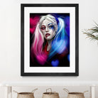 Harley Quinn by Dmitry Belov on GIANT ART - black digital painting