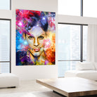 Prince Painted Portrait by Daniel Janda on GIANT ART - black digital painting