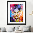 Prince Painted Portrait by Daniel Janda on GIANT ART - black digital painting