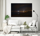 Provincetown at night by William Cunning on GIANT ART - black processing/programming