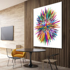 Color Explosion Three by Florian Habermann on GIANT ART - yellow vector illustration