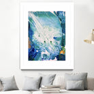 Ocean White by Alicia Jones on GIANT ART - white digital painting