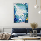 Ocean White by Alicia Jones on GIANT ART - white digital painting