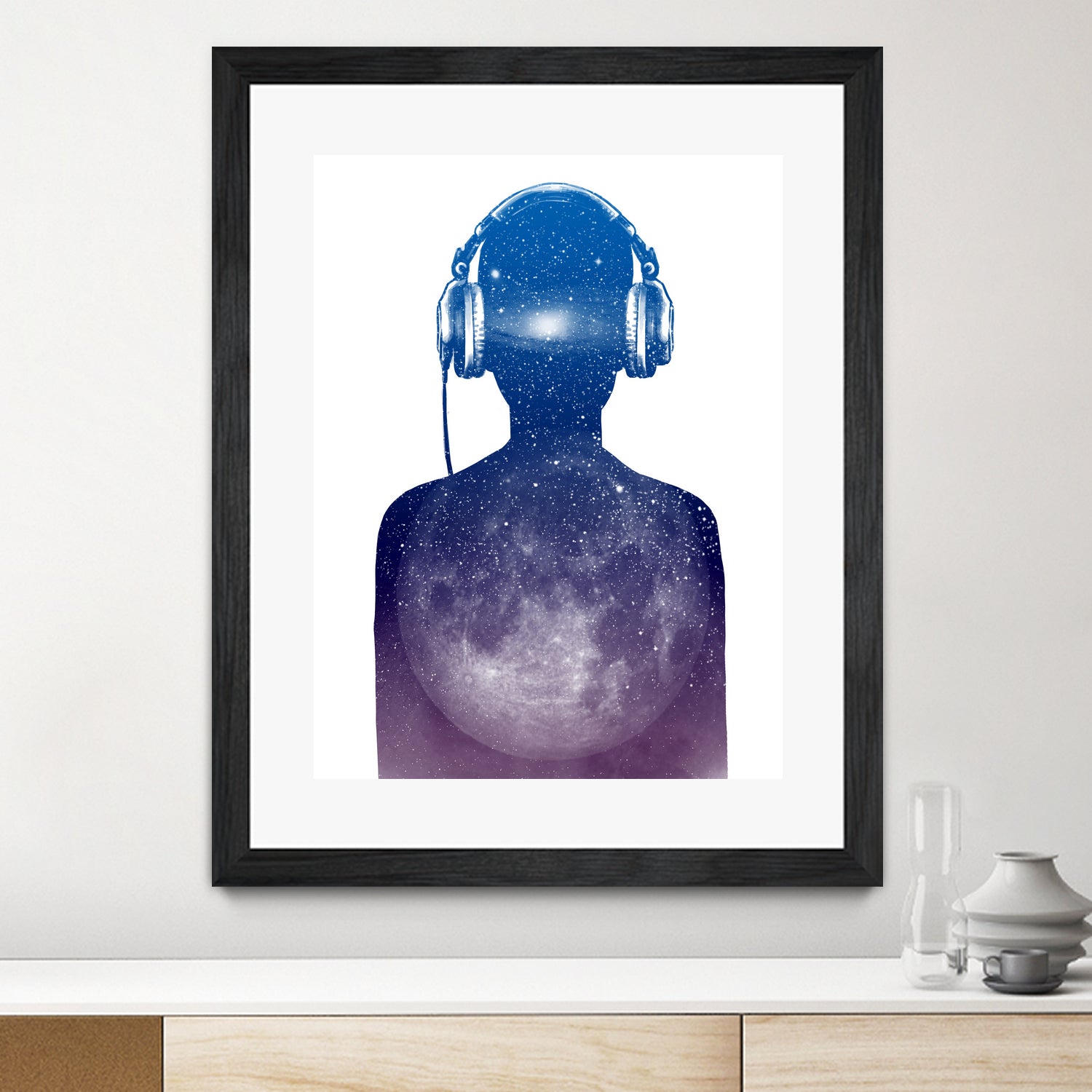 Music Space by barmalisi rtb on GIANT ART - white digital drawing