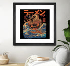 Great Ramen off Kanagawa by Ilustrata design on GIANT ART - white digital drawing