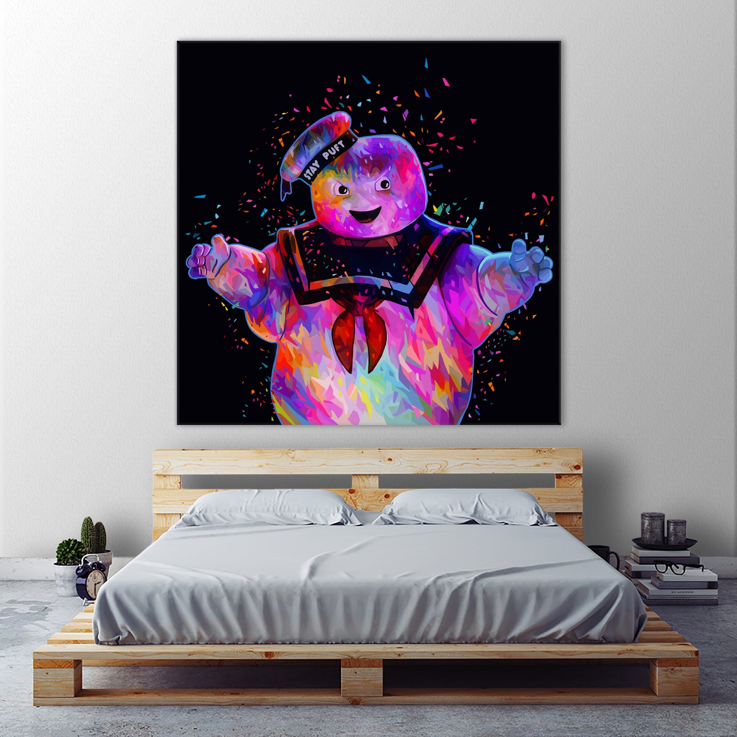 Stay Puft by Alessandro Pautasso on GIANT ART - black digital painting