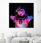 Stay Puft by Alessandro Pautasso on GIANT ART - black digital painting