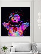 Stay Puft by Alessandro Pautasso on GIANT ART - black digital painting