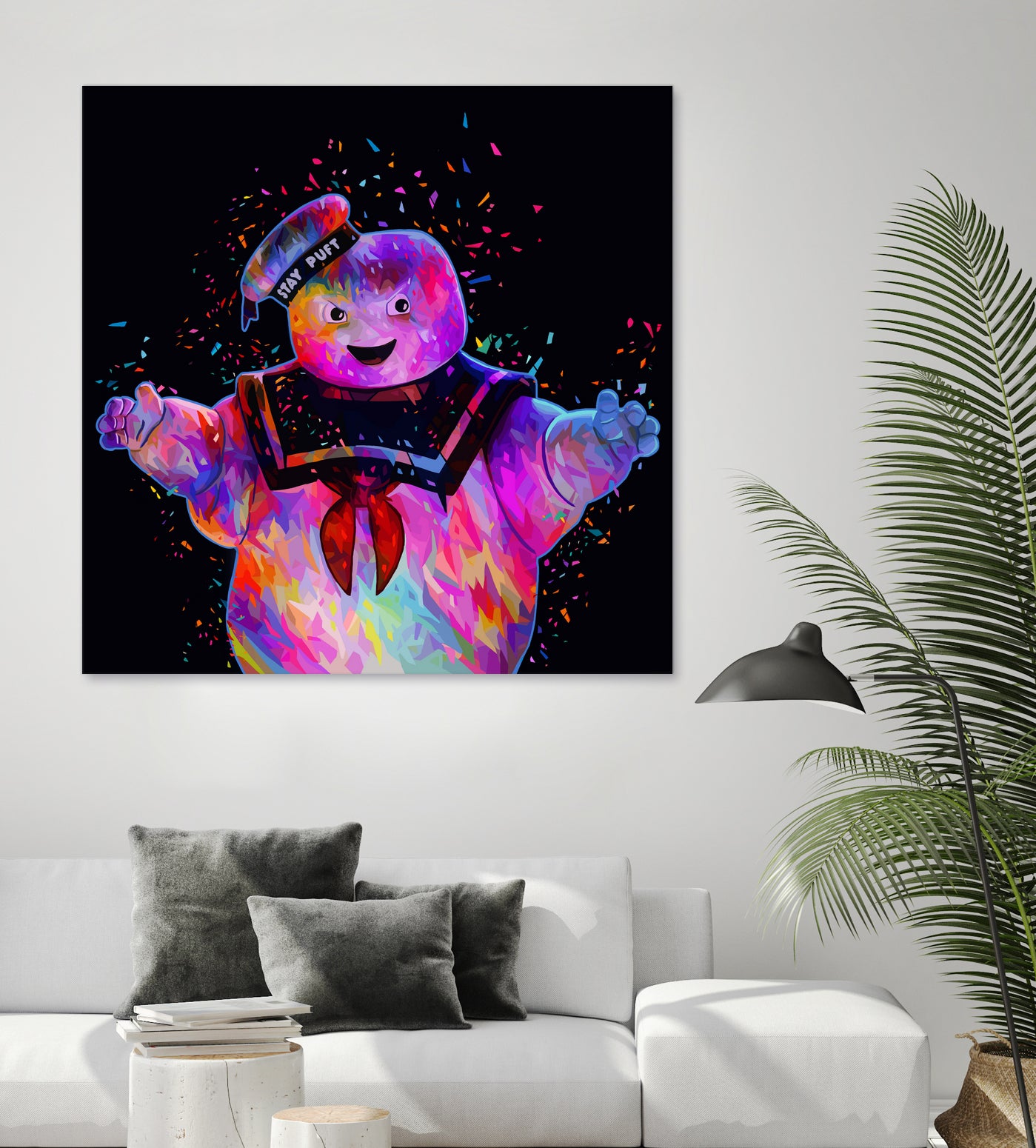 Stay Puft by Alessandro Pautasso on GIANT ART - black digital painting