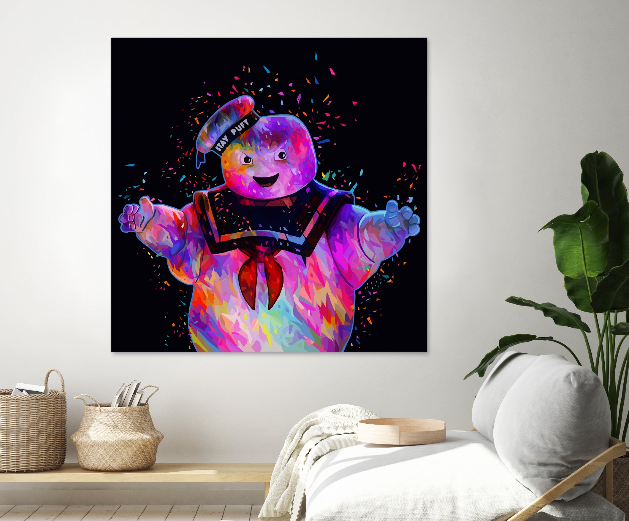 Stay Puft by Alessandro Pautasso on GIANT ART - black digital painting