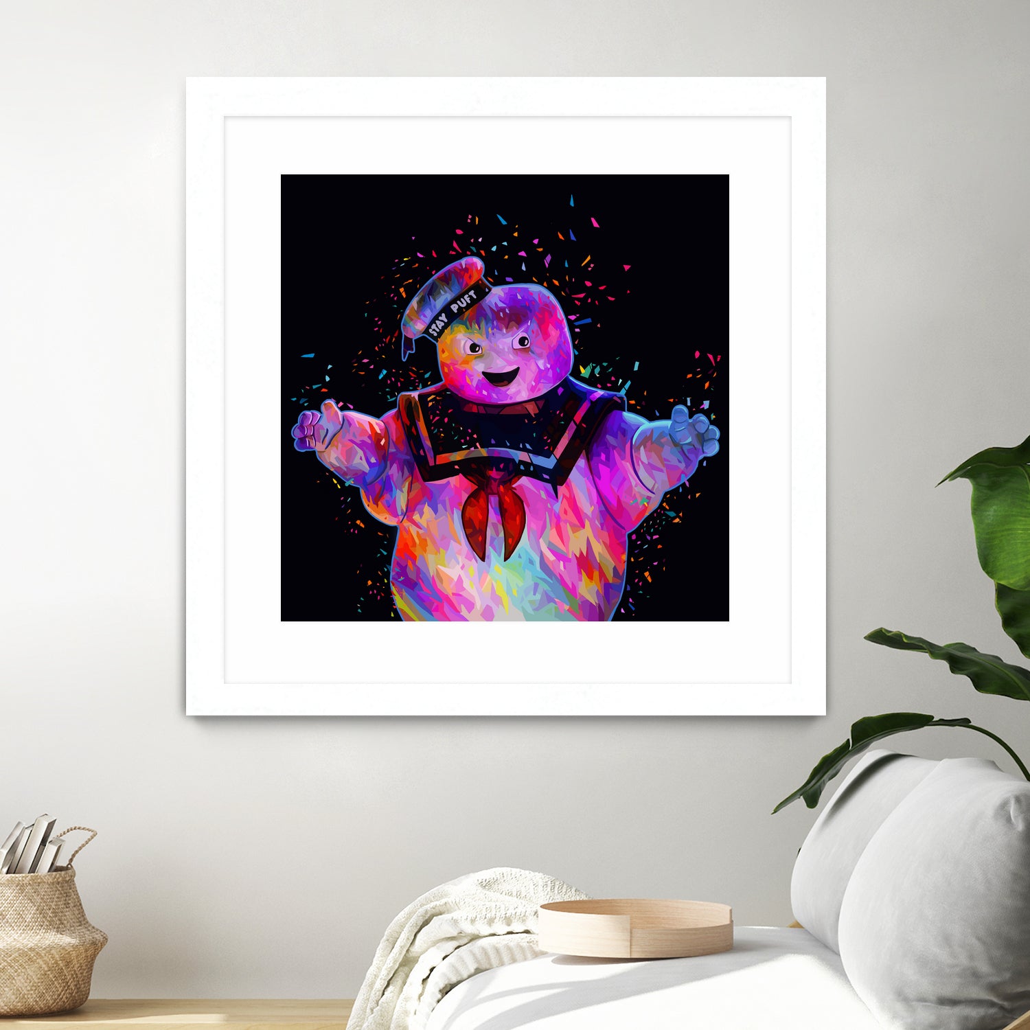 Stay Puft by Alessandro Pautasso on GIANT ART - black digital painting