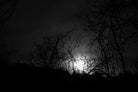 Moonrise through the clouds by William Cunning on GIANT ART - black processing/programming